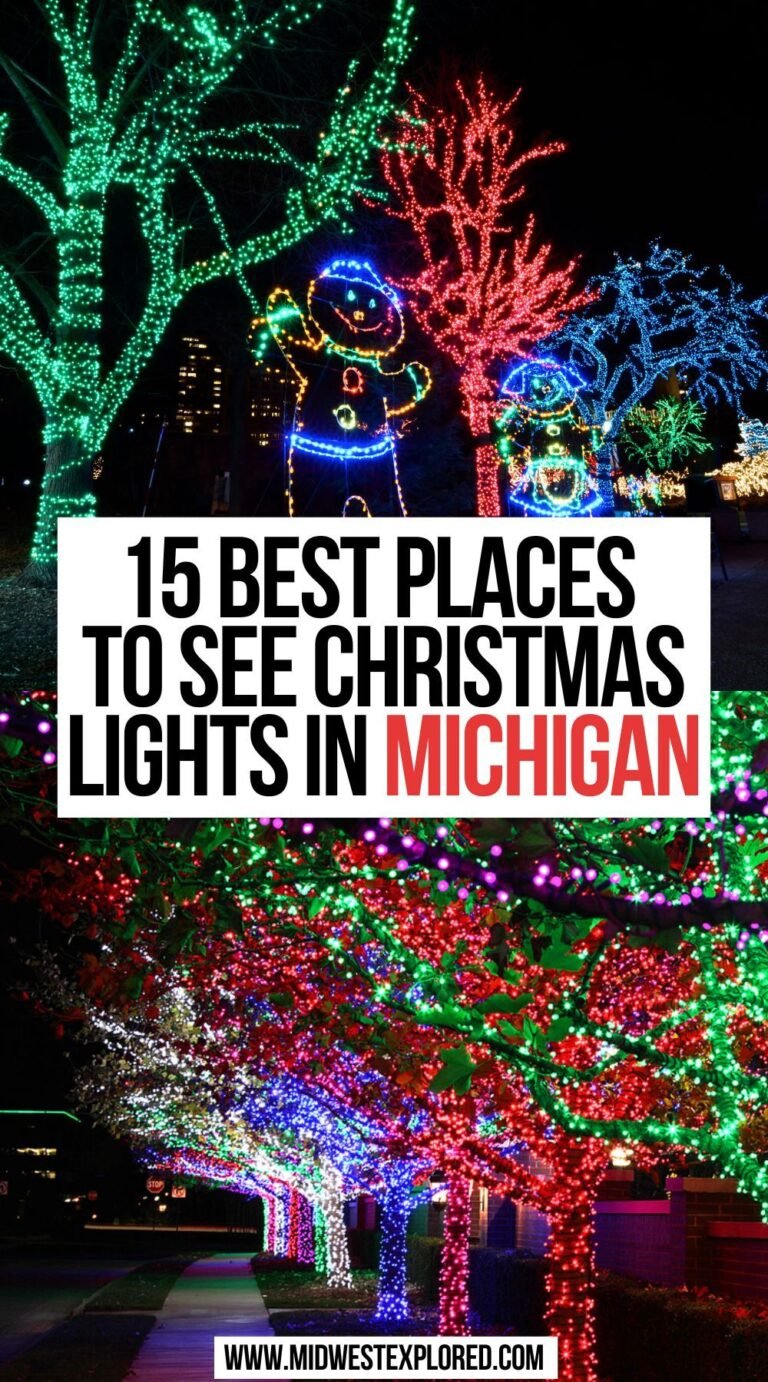 15 Best Places To See Christmas Lights In Michigan