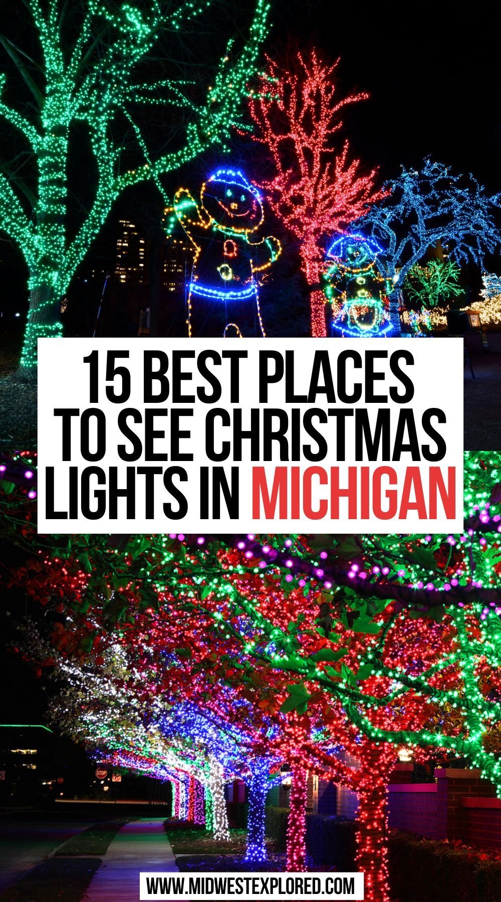 15 Best Places To See Christmas Lights In Michigan