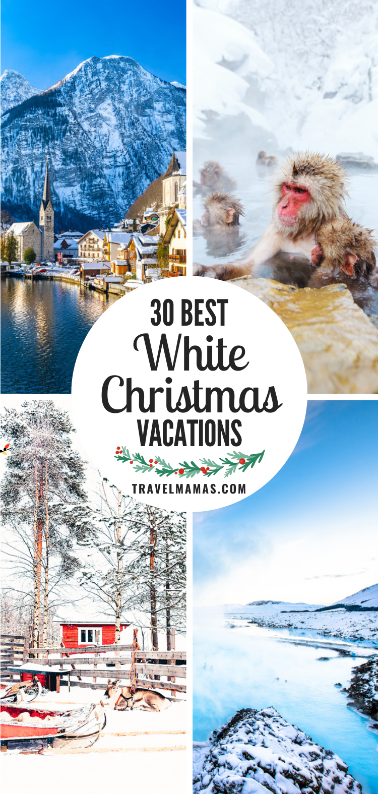 30 Best White Christmas Vacations