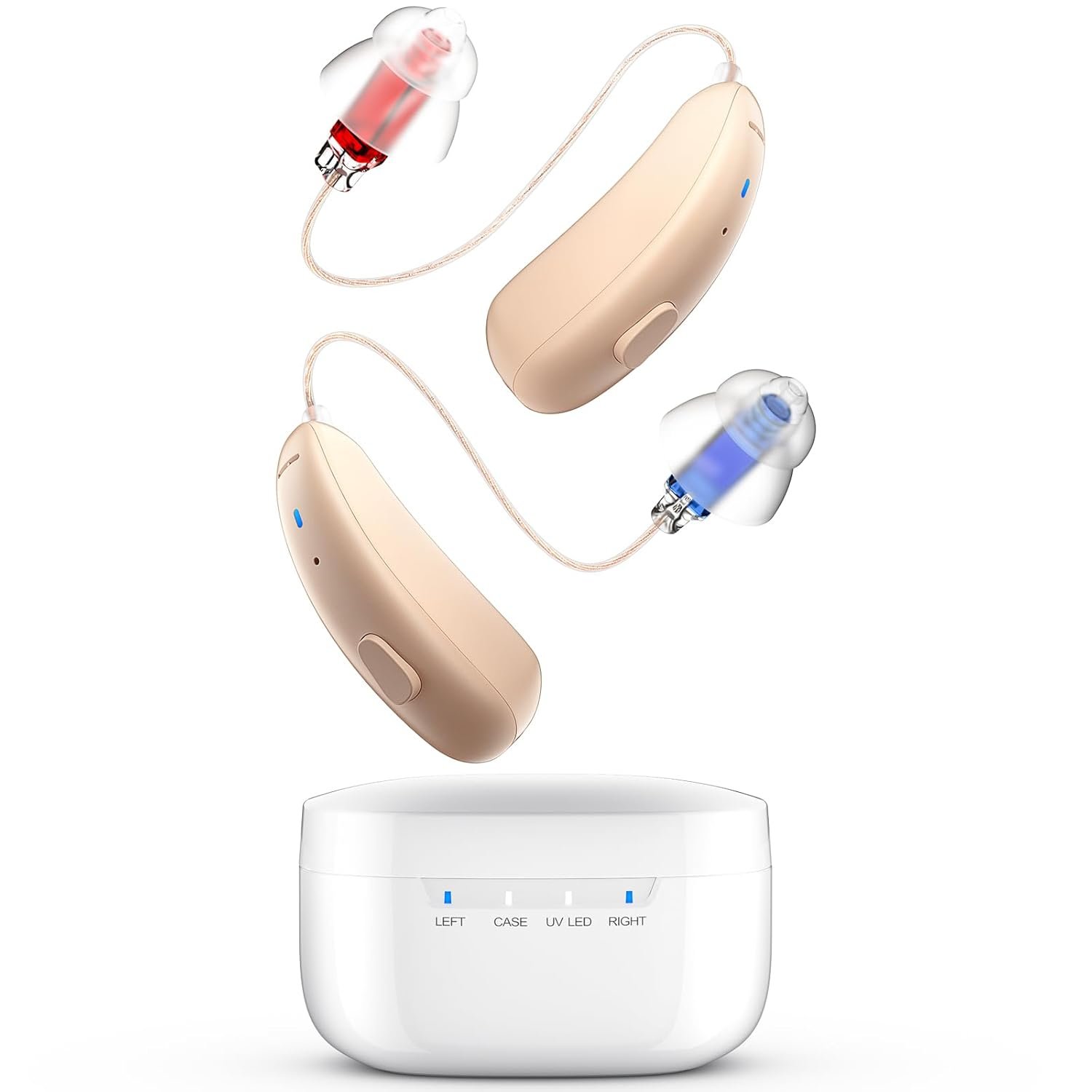 Hearing Aids for Seniors Rechargeable Behind The Ear BTE H...
