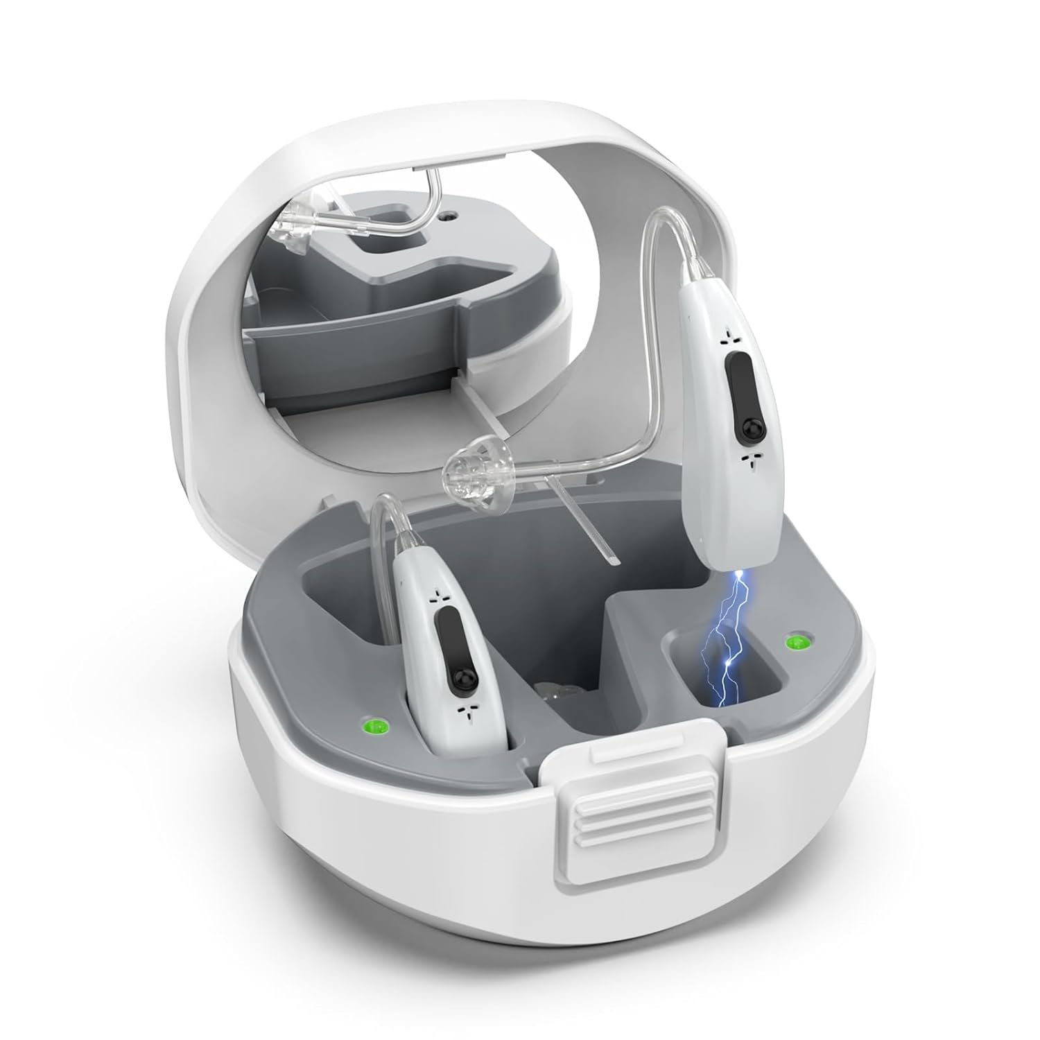 Rechargeable Hearing Aids for Seniors with Noise Reduction, ...