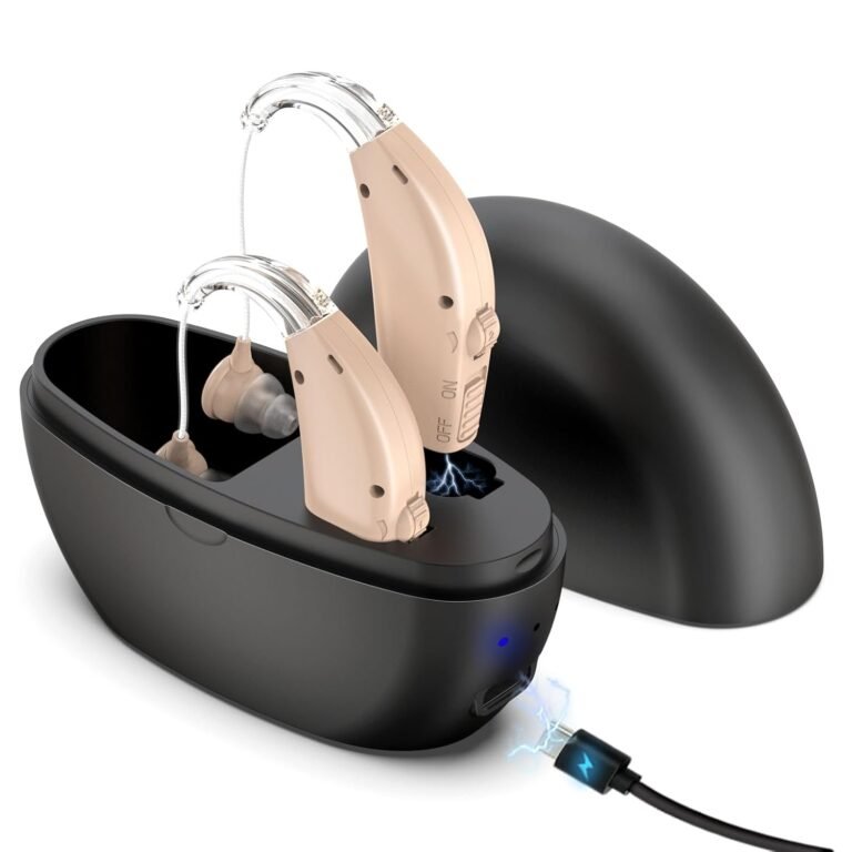Hearing Aids for Seniors, T TESTRUST Rechargeable Hearing Ai...
