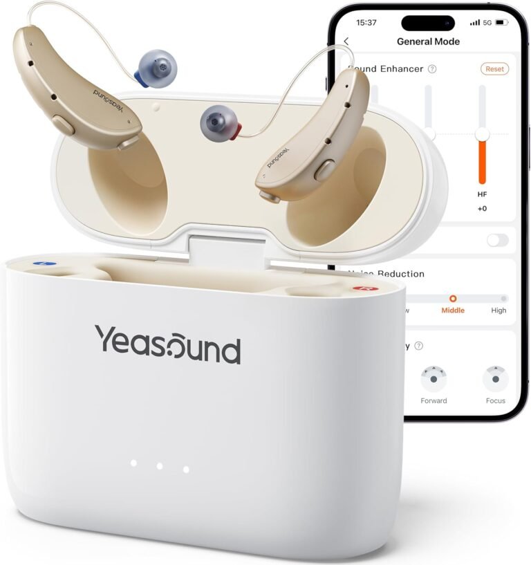 Yeasound OTC Hearing Aids for Seniors, Bluetooth Call Enable...
