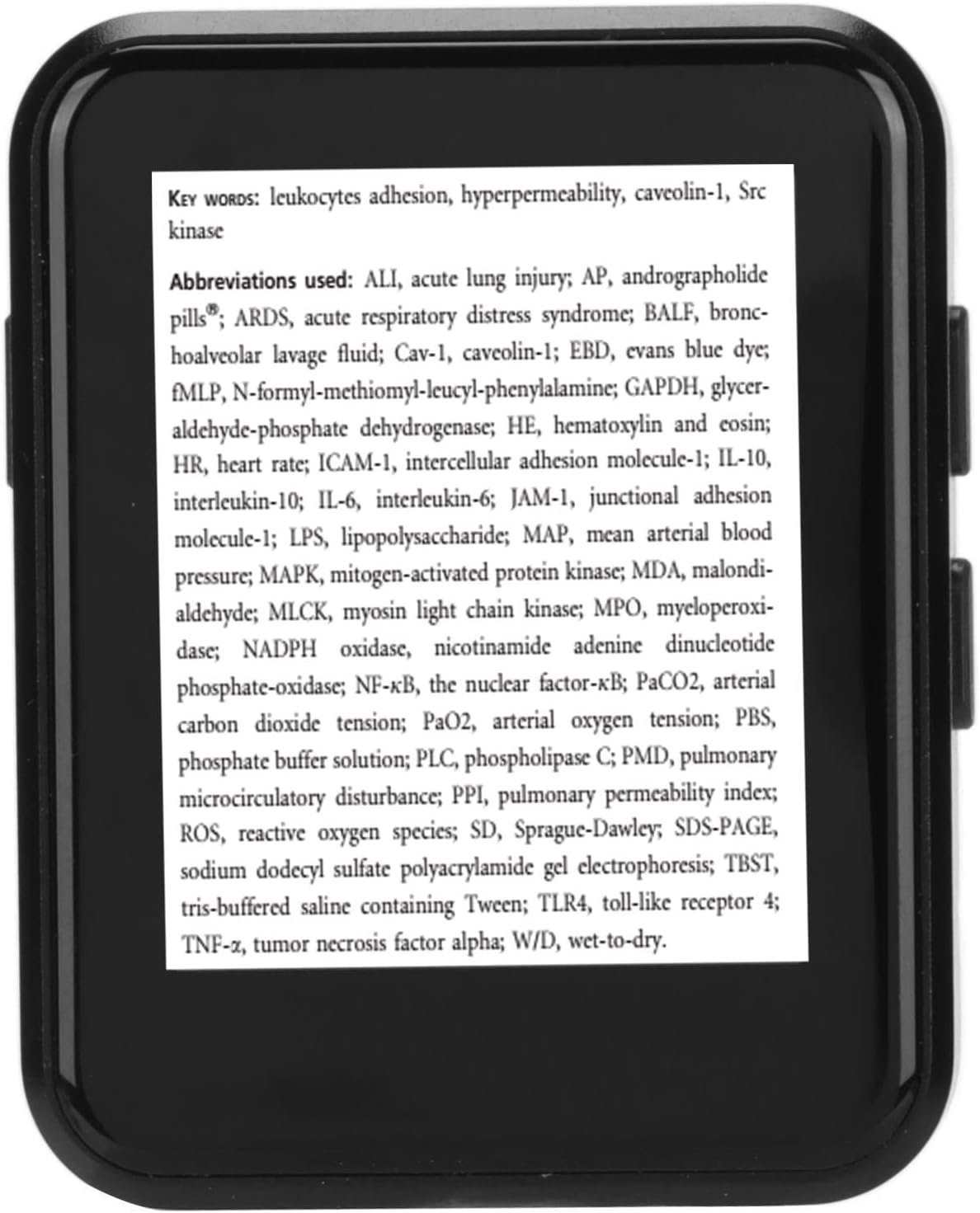 portable e-reader