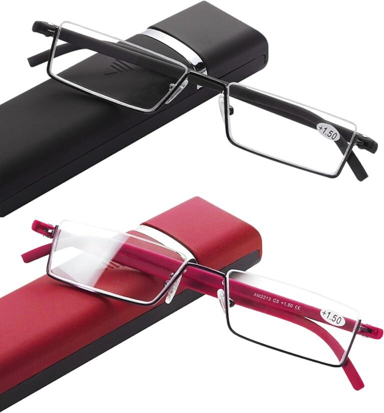 senior reading glasses with case