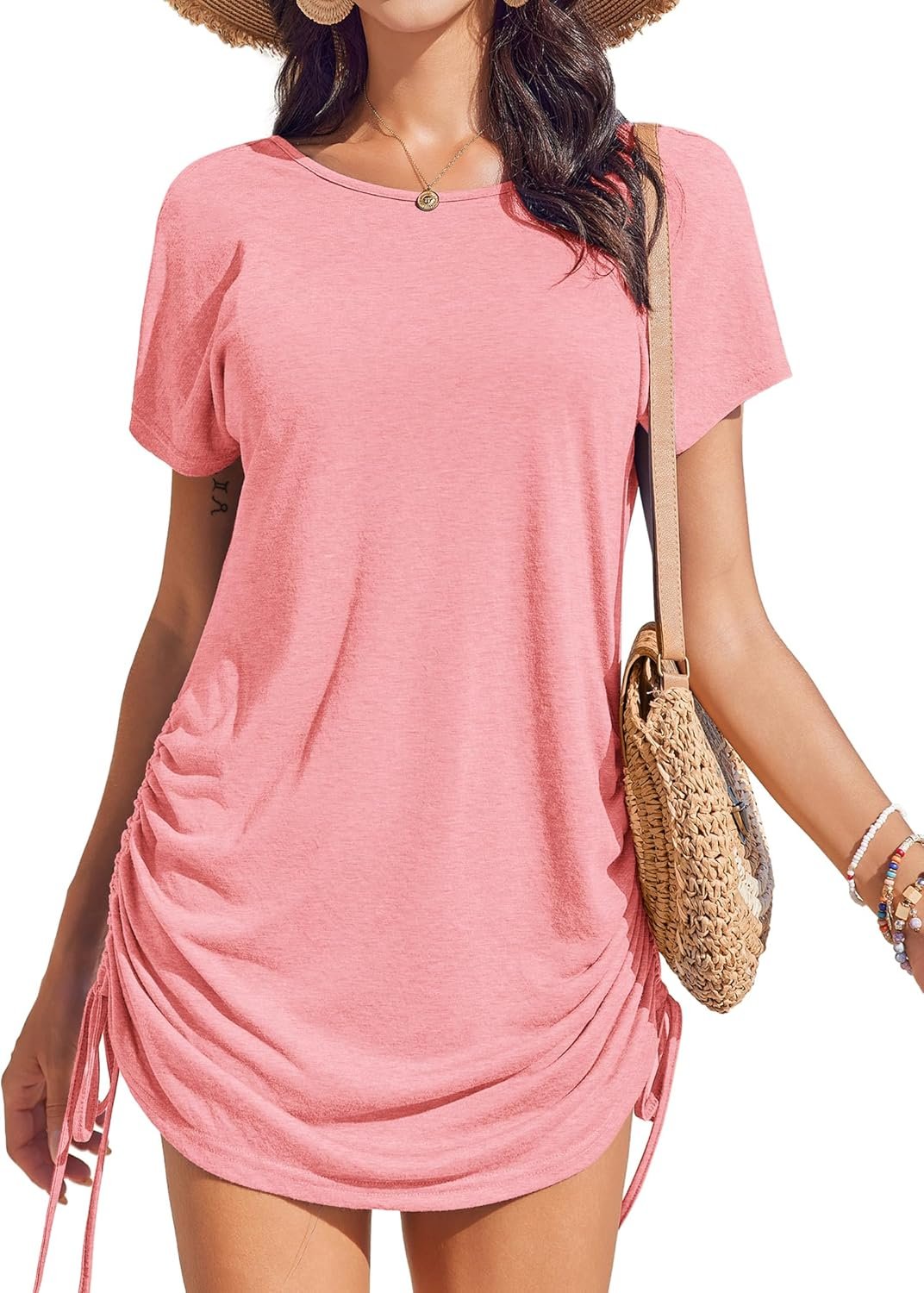 Swimwear cover-up for cruise