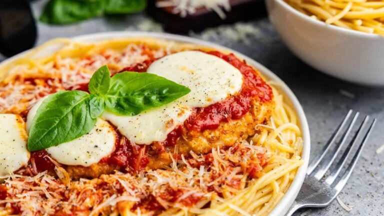 Air Fryer Chicken Parmesan - The Stay At Home Chef