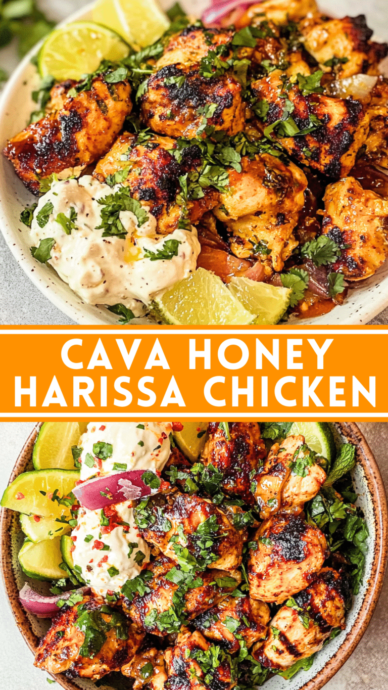 Cava Honey Harissa Chicken – Flavorful Spicy Chicken Recipe!