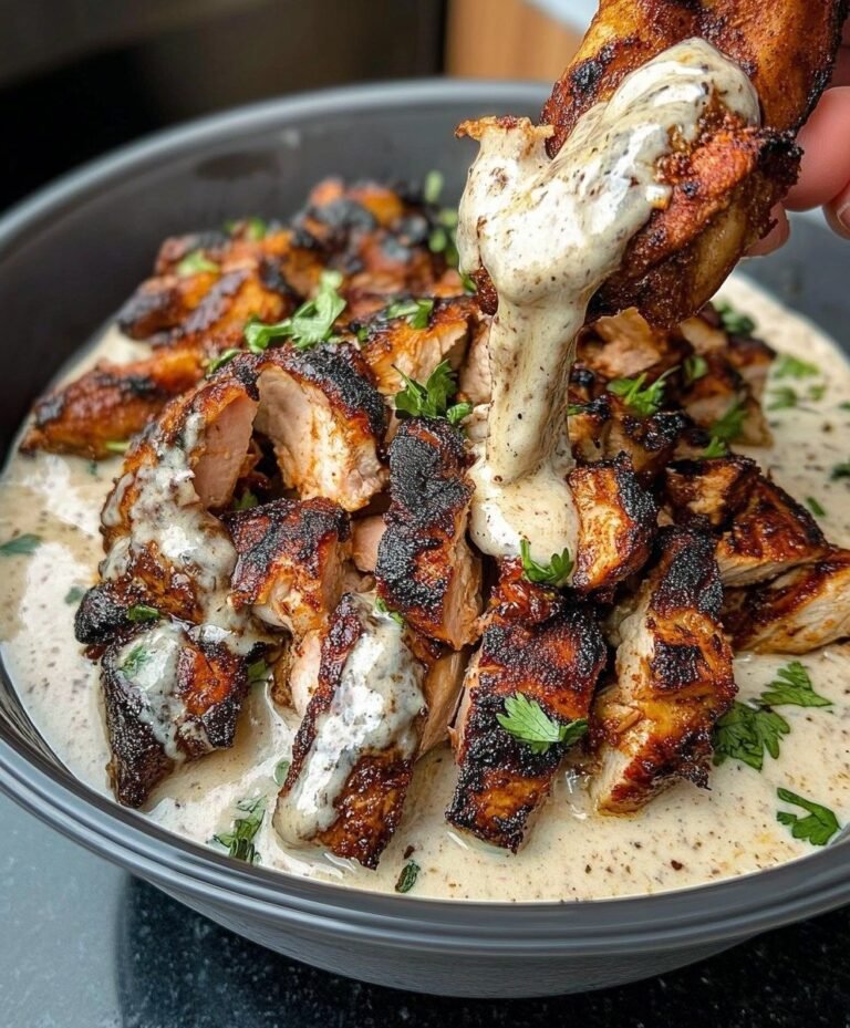 Chicken Shawarma with Creamy Garlic Sauce