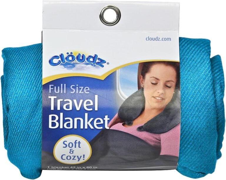 Compact travel blanket