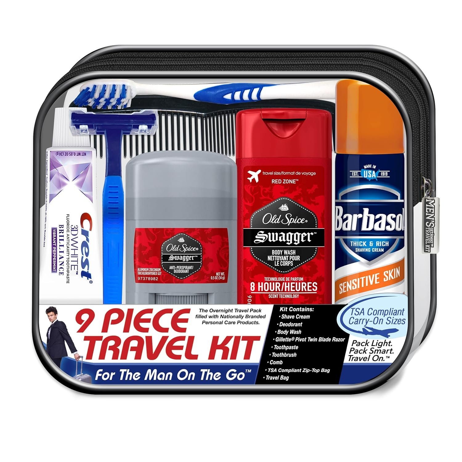 Travel-sized toiletries