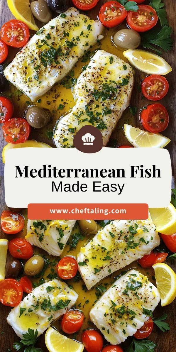 Delicious Mediterranean Baked Fish for Healthy Eating