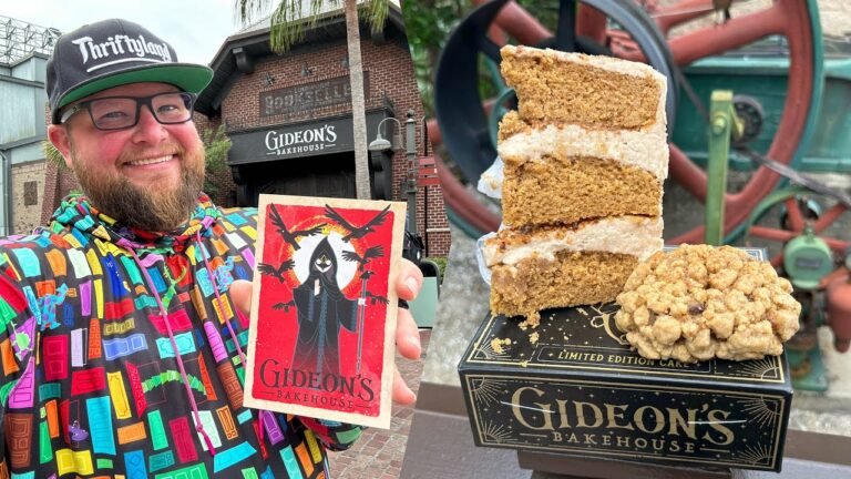 Disney Springs | NEW Gideon’s Pumpkin Cookie & Cake |