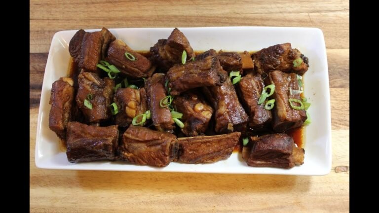 Chinese Food Braised Pork Belly