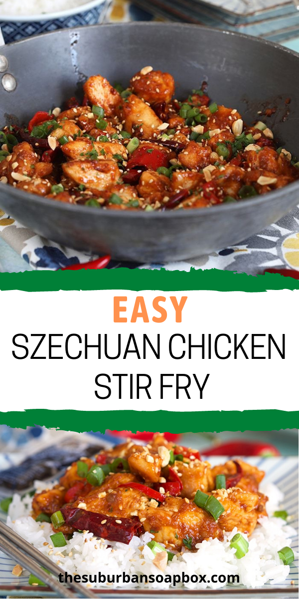 EASY SZECHUAN CHICKEN STIR FRY RECIPE