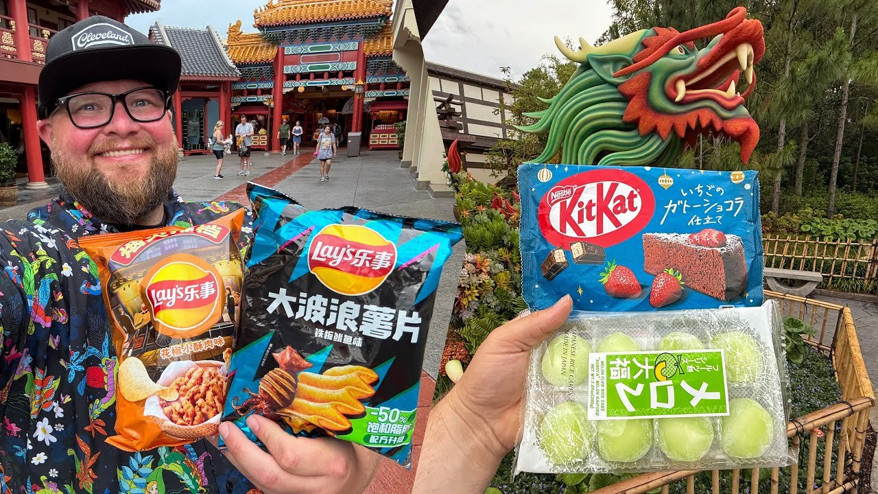 EPCOT World Showcase: Trying Snacks from Every Country for Under