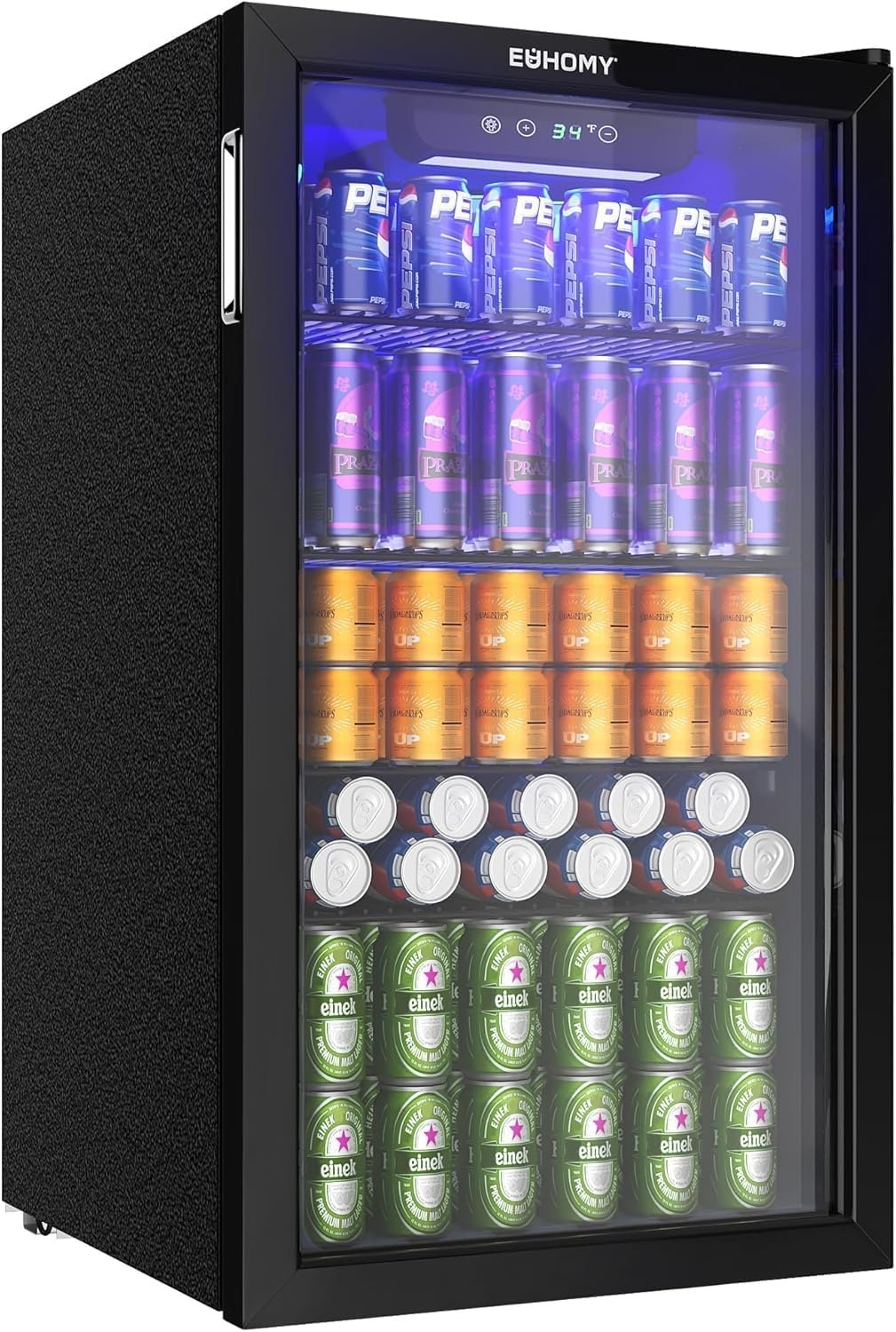 Beverage cooler for hotel rooms