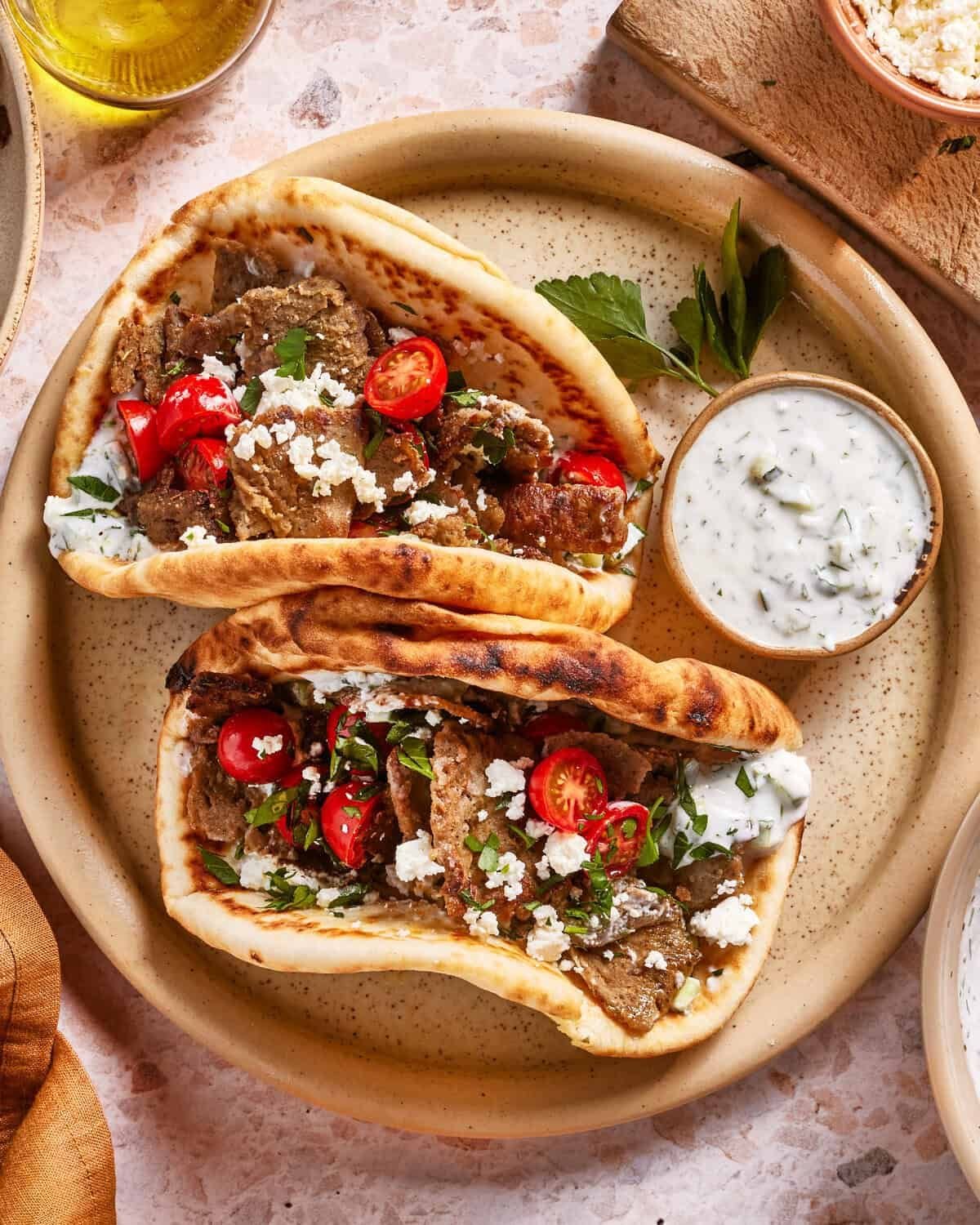 Easy Greek-Style Gyros