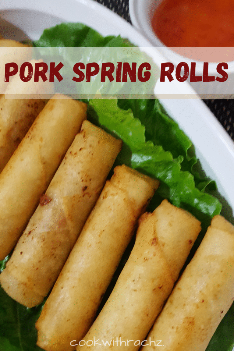 Easy Homemade Pork Spring Rolls