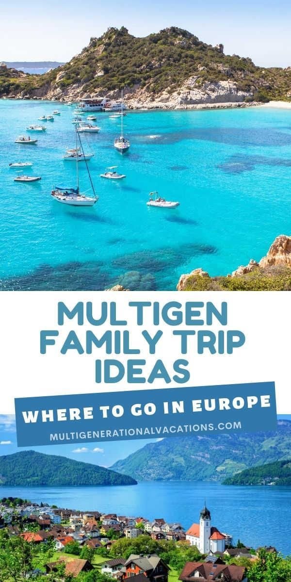 Europe Vacation Idea for a Large Family Trip