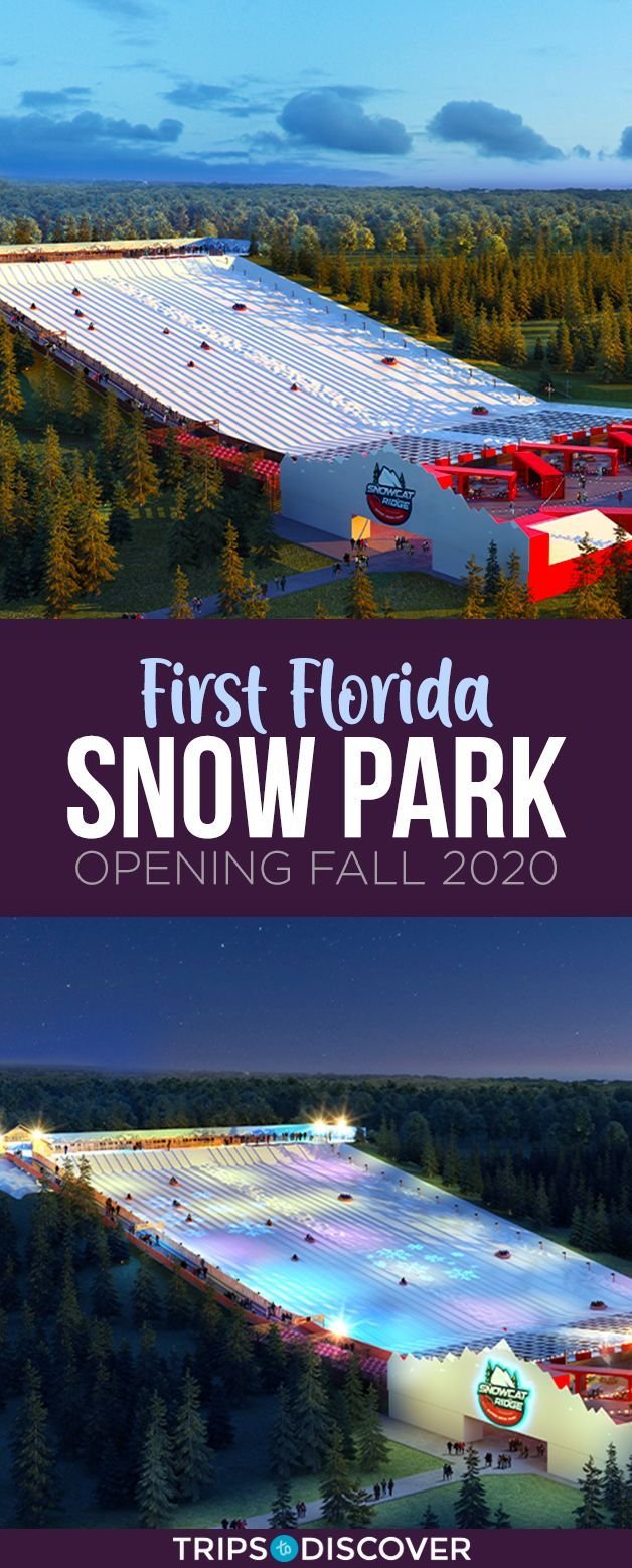 First Florida Snow Park to Open in Fall 2020