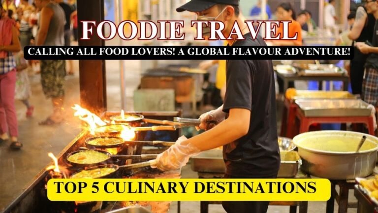 Travel and food Culinary travel