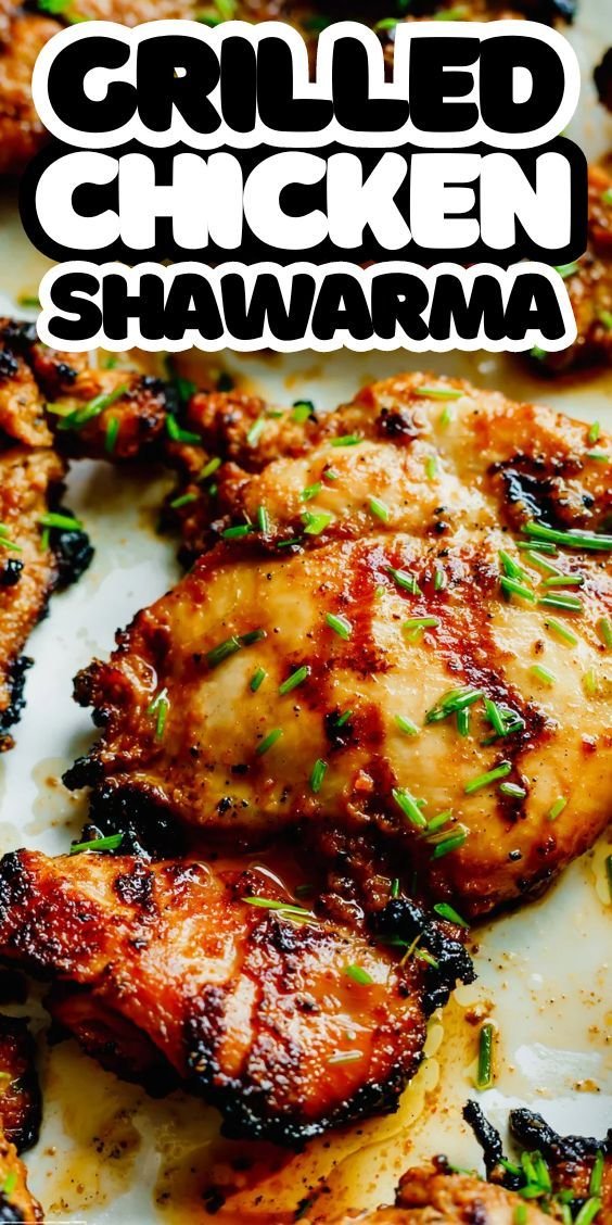 Grilled Chicken Shawarma