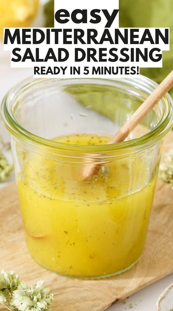 Health Benefits of Mediterranean Salad Dressing