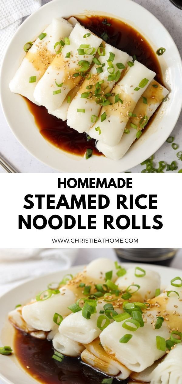 Homemade Rice Noodle Rolls – Cheung Fun