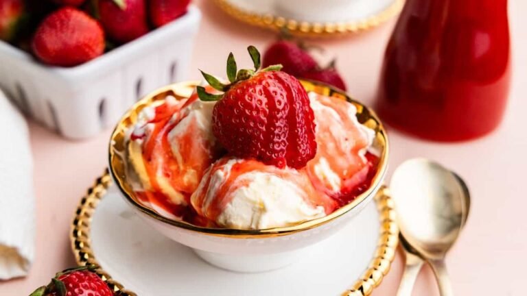 Homemade Strawberry Syrup - The Stay At Home Chef