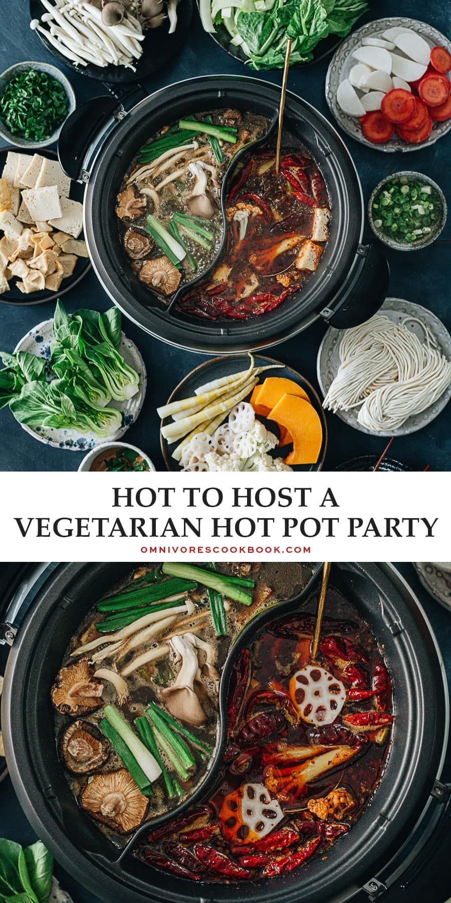 How to Host a Vegetarian Hot Pot Party