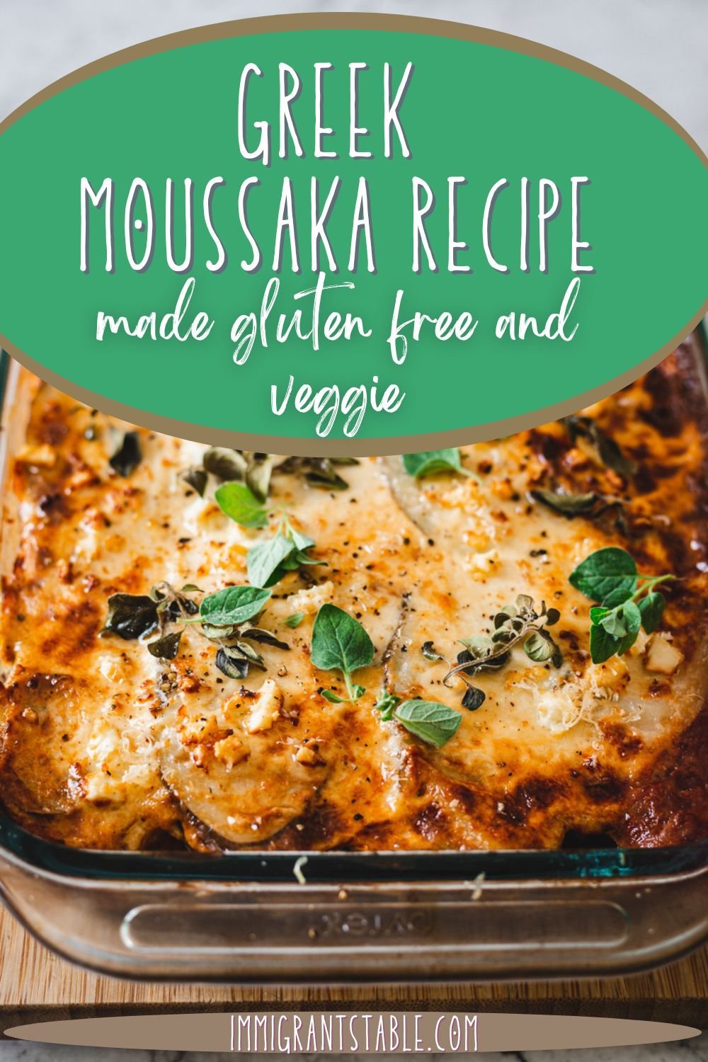 How to make vegetarian gluten free moussaka recipe (traditional Greek recipe)