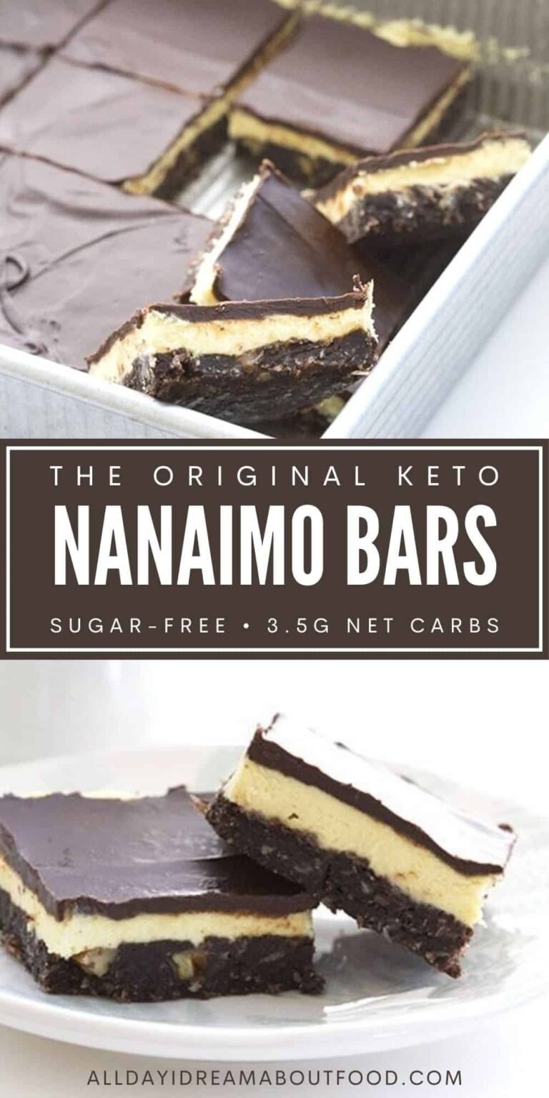 Keto Nanaimo Bars