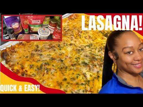 Italian Food Lasagna