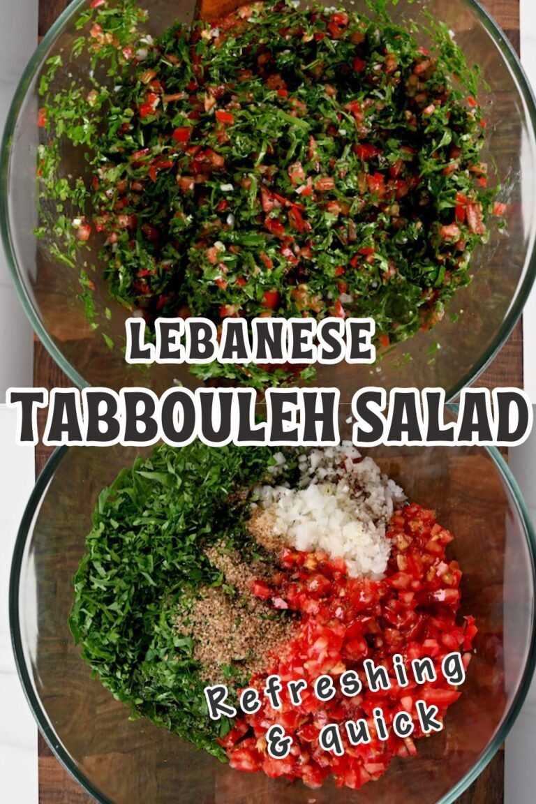 Lebanese Tabbouleh Salad (Tabouli)