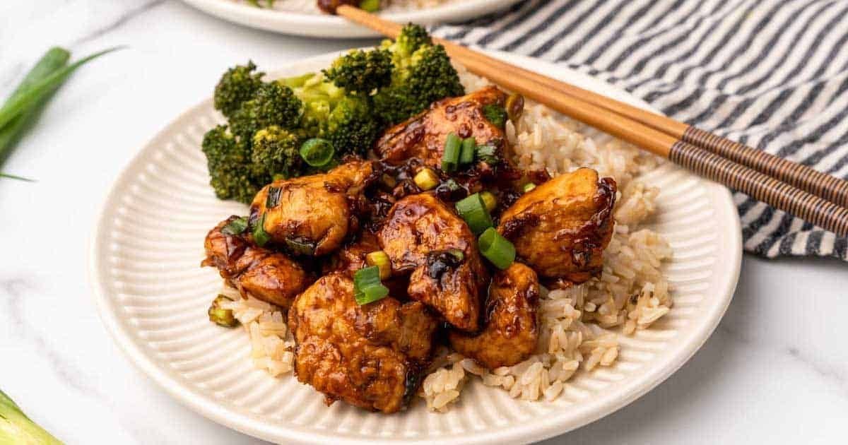 Low-Carb General Tso's Chicken