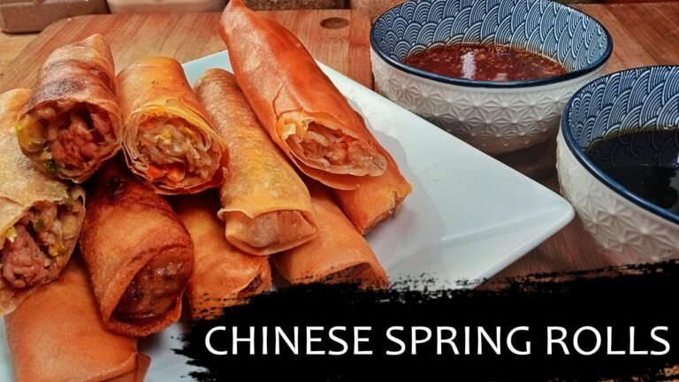 Chinese Food Spring Rolls