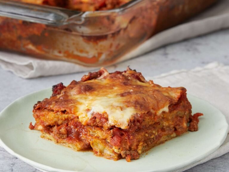 My Mom’s Eggplant Lasagna Is the Comfort Food I Beg for All Year Long
