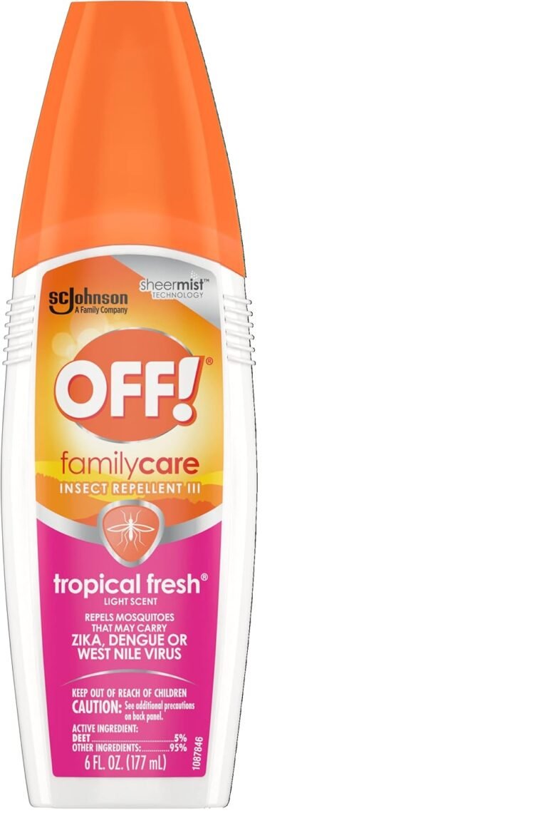 Insect repellent for tropical cruises