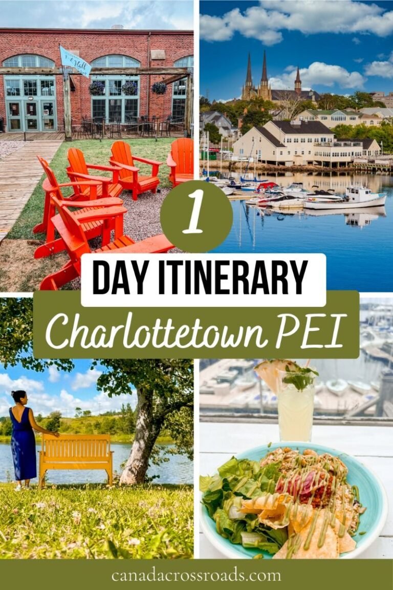 One day in Charlottetown Itinerary for summer