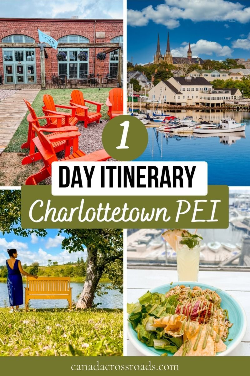 One day in Charlottetown Itinerary for summer