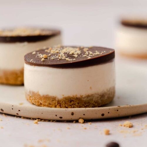 Protein Peanut Butter Cheesecake Cups - Carmy - Easy Healthy-ish Recipes