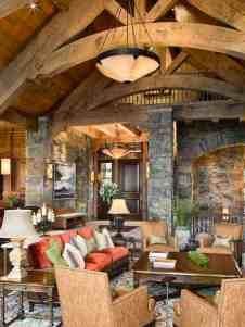Rustic Montana mountain retreat offers a haven of relaxation