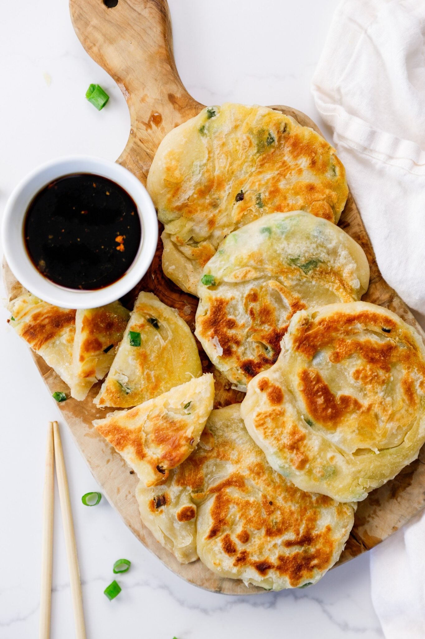 Scallion Pancakes — Mer and Meg's Escapades
