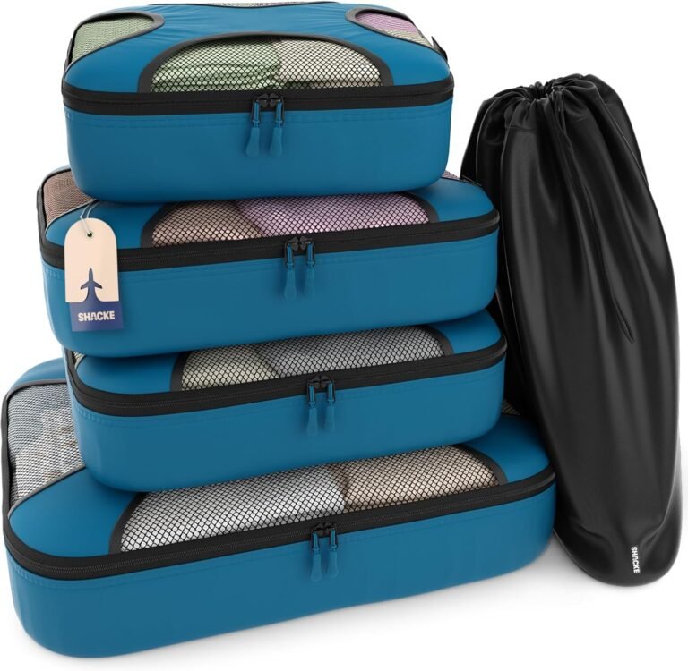 Luggage organizer packing cubes