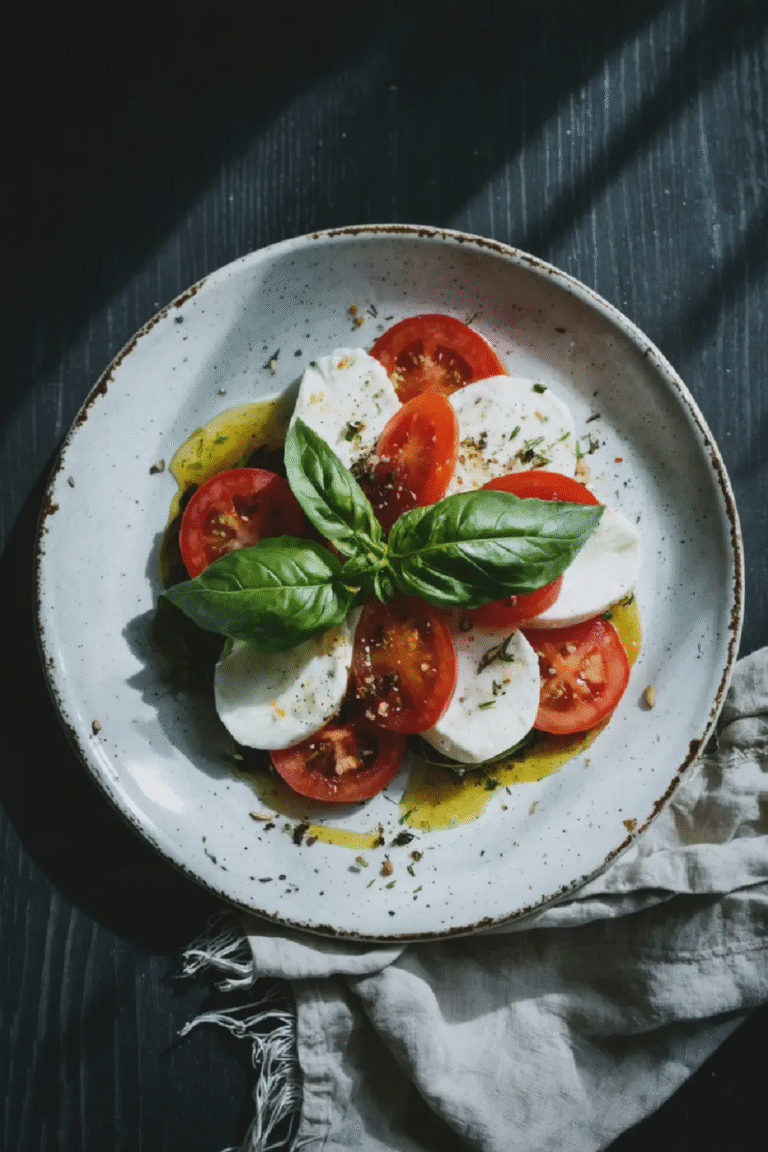 Simple Caprese Salad Recipe