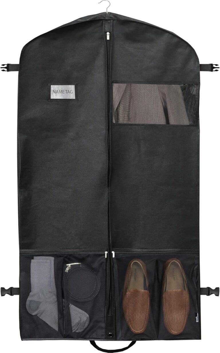 Garment bag for suits
