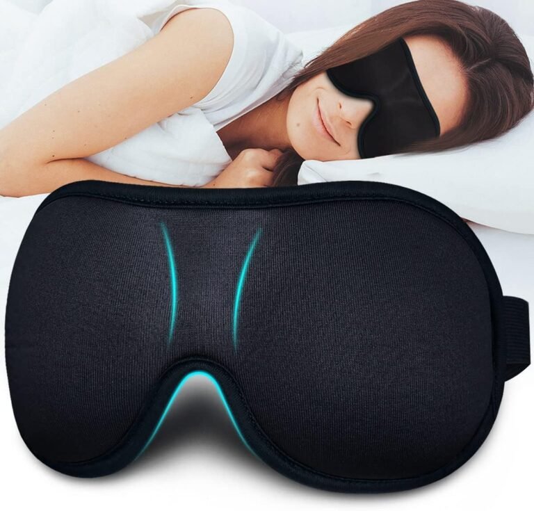 Eye mask for sleeping on planes