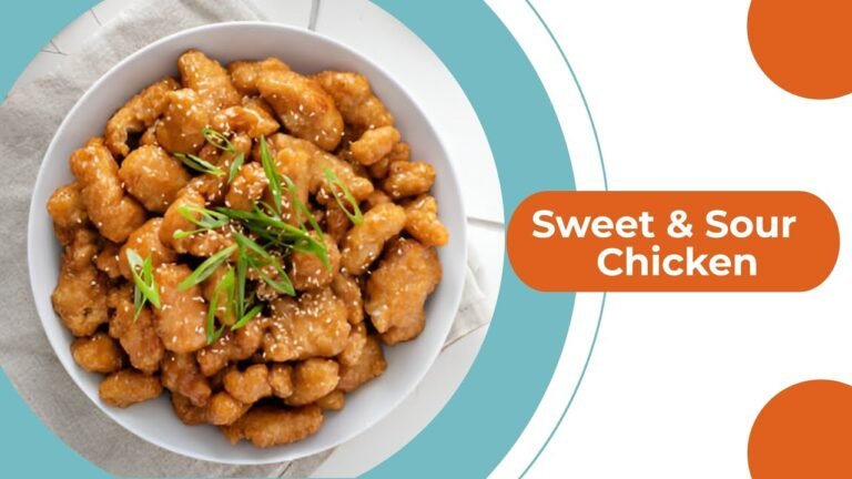 Chinese Food Sweet and Sour Chicken
