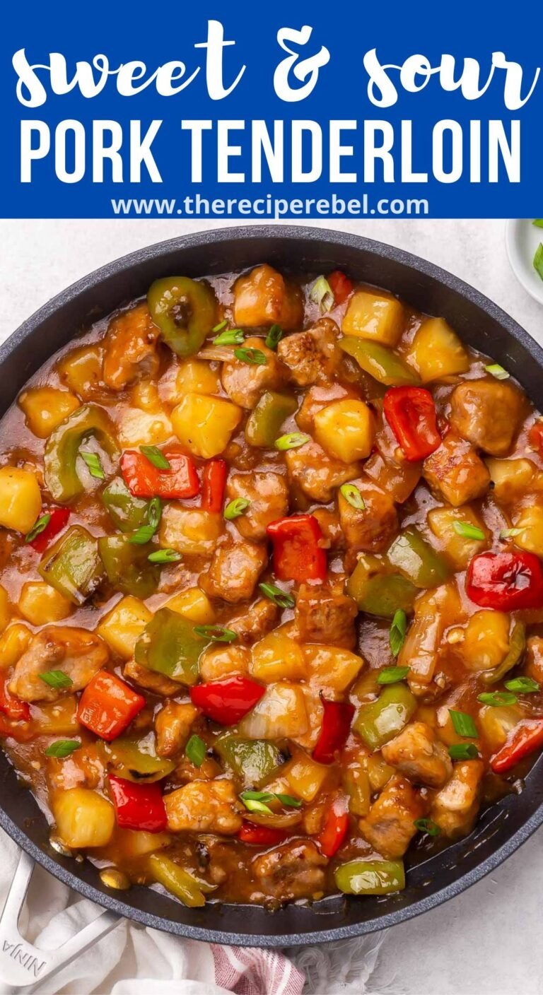 Sweet and Sour Pork Tenderloin
